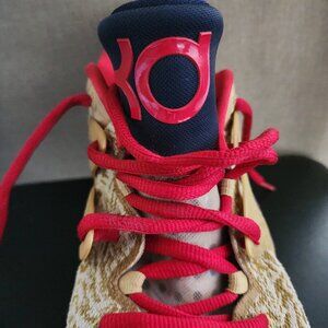 🏀 Nike KD 15 Olympic Size 15 – Gold/Navy/Red, Court-Ready! 💥
